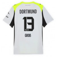 Stroje piłkarskie Borussia Dortmund Pascal Gross #13 Koszulka Wyjazdowej 2025-26 Krótki Rękaw